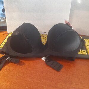 NEW With Tag ! Lady Q Women Push Up Bra Black Size  38B